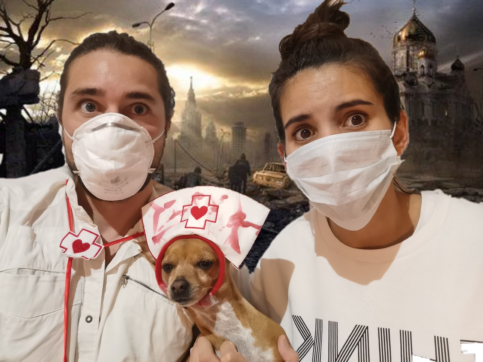 Coronavirus situation en direct quarantaine temoignage chien couple blogueur voyage influenceur confinement