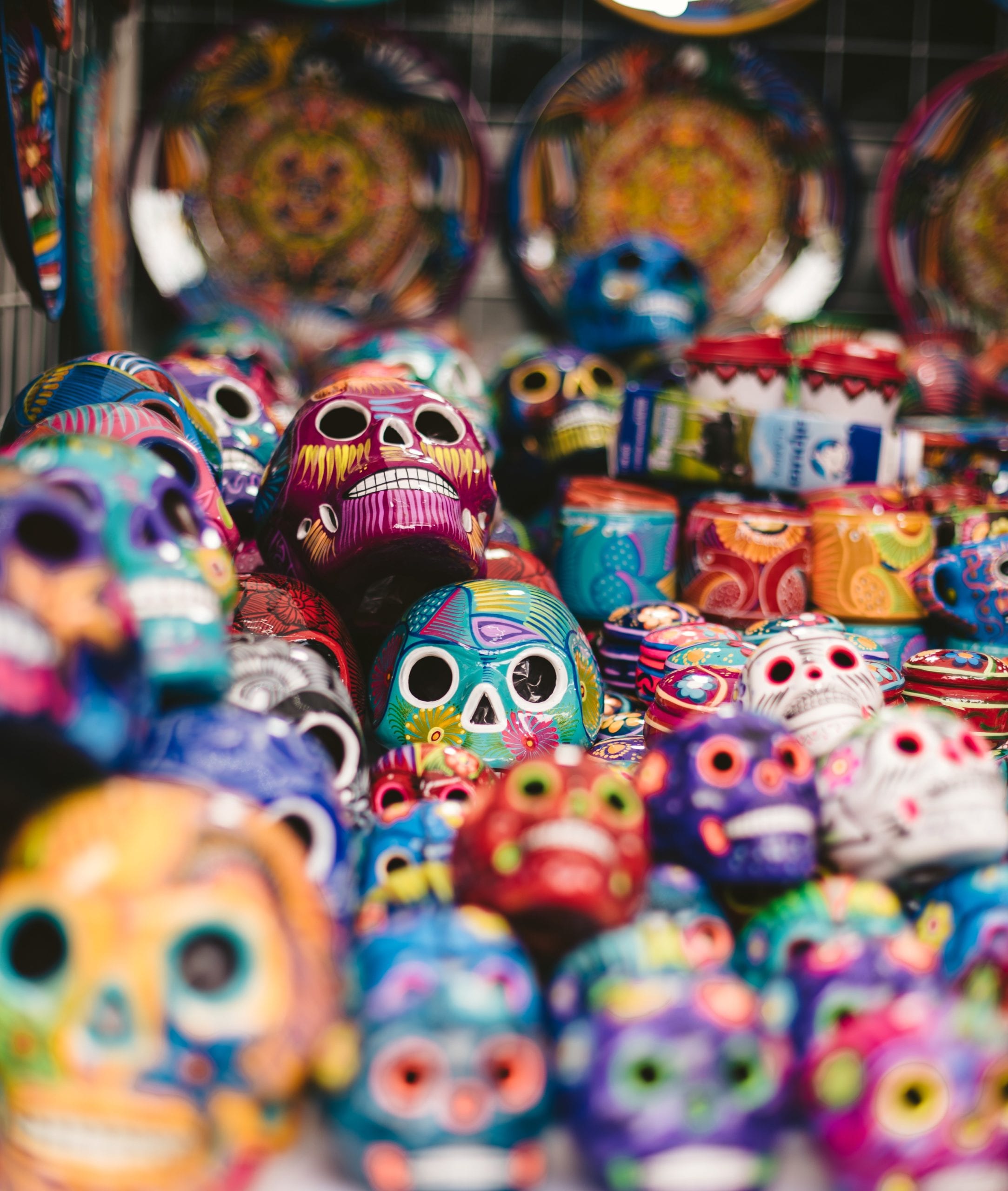 Crânes mexicains culture voyage