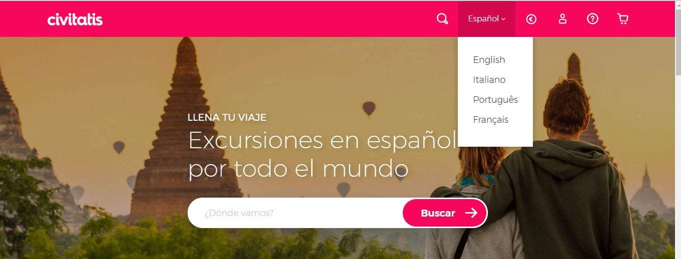 Excursiones en español en el mundo entero Actividades en tu lenguage en el extranjero Por el mundo voyages