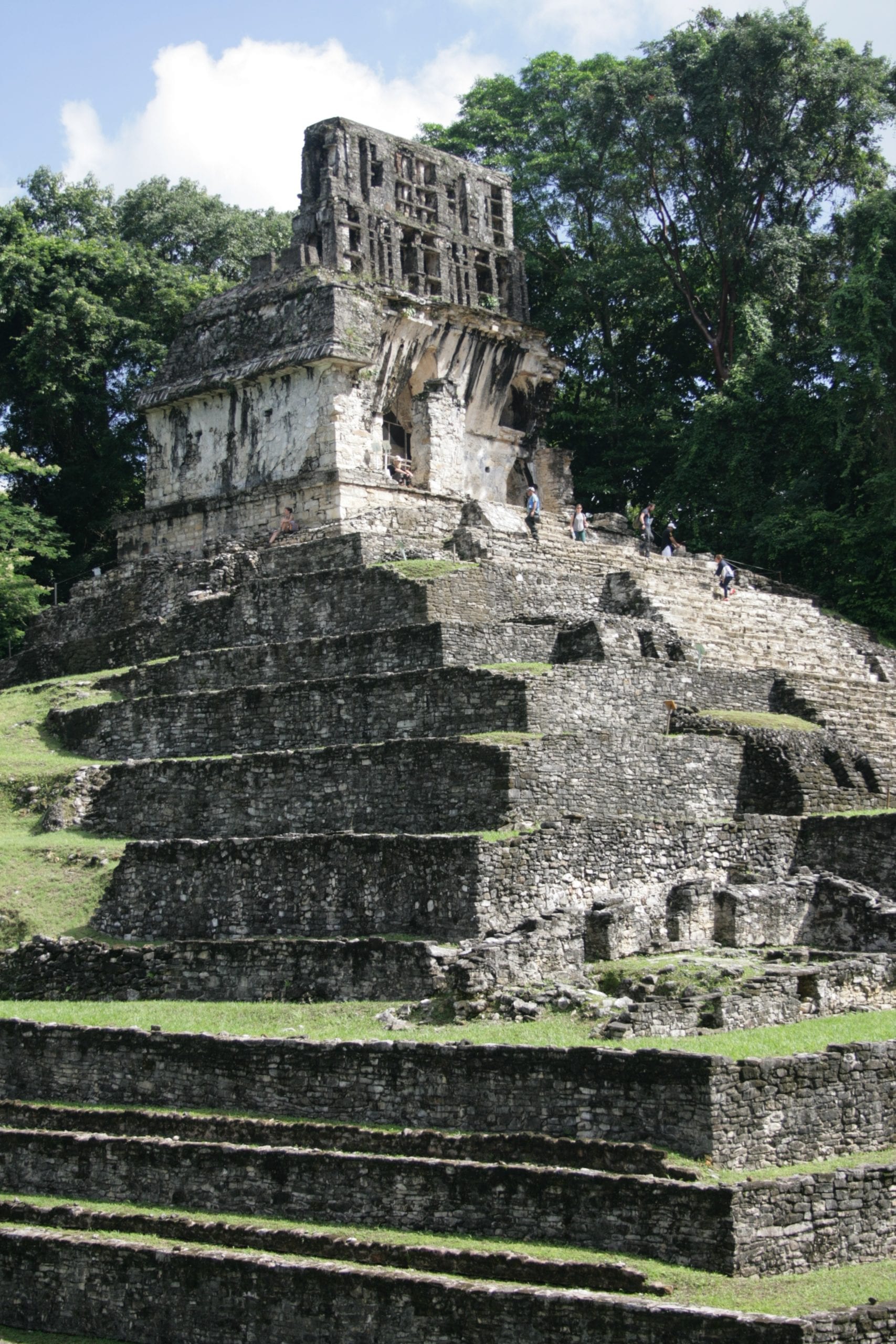 Zone archéologique Palenque Mexique