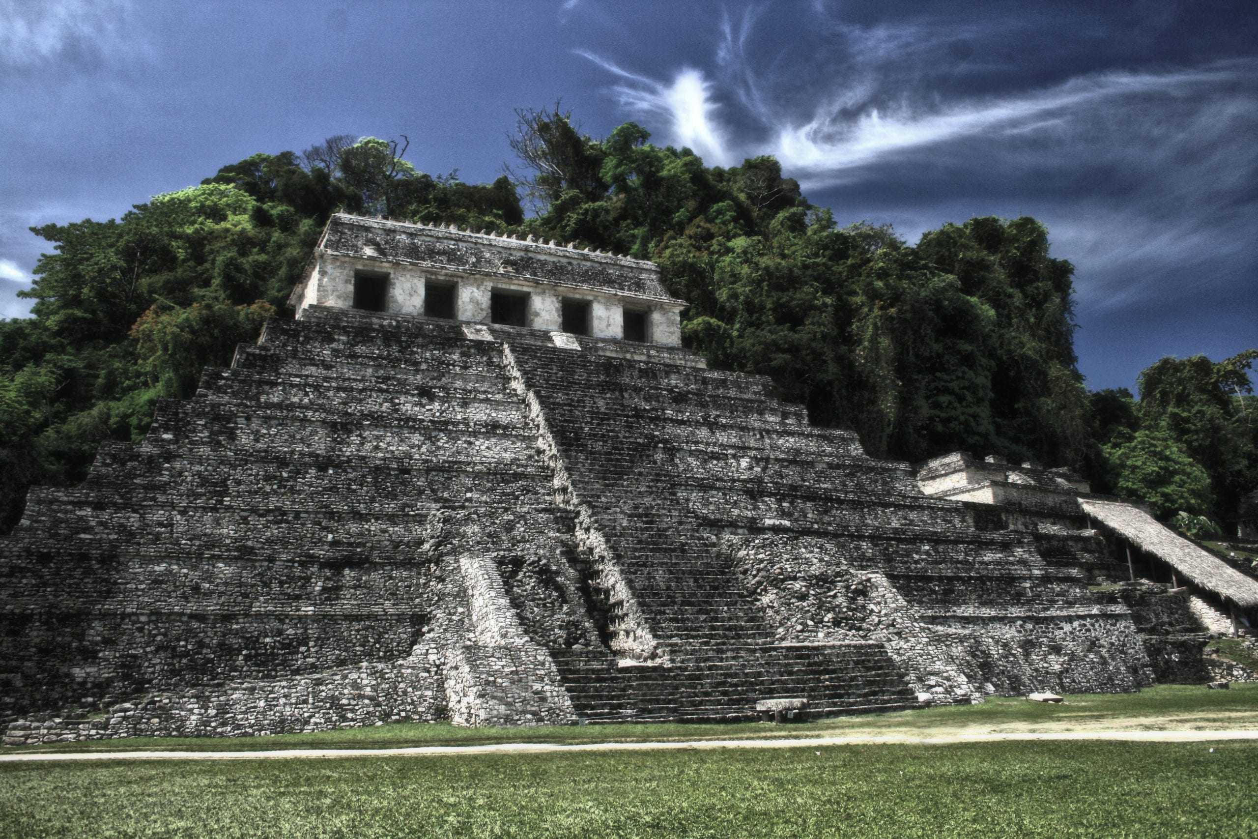 Temple des inscriptions de Palenque Mexique